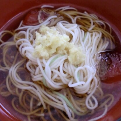 流しそうめんをしたときに作りました（＾＾）
だしが効いていて美味しく頂きました♪
御馳走様です！